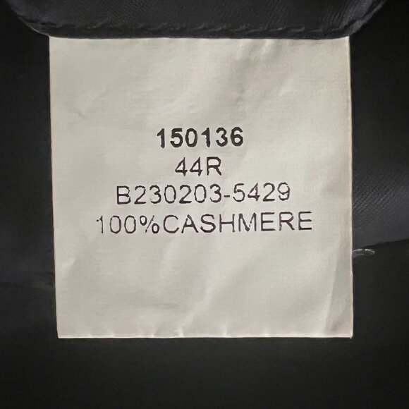 Cardinal of Canada 100% Cashmere Navy by Colombo Italy Blazer Sport Coat 44 R XL - Picture 5 of 6